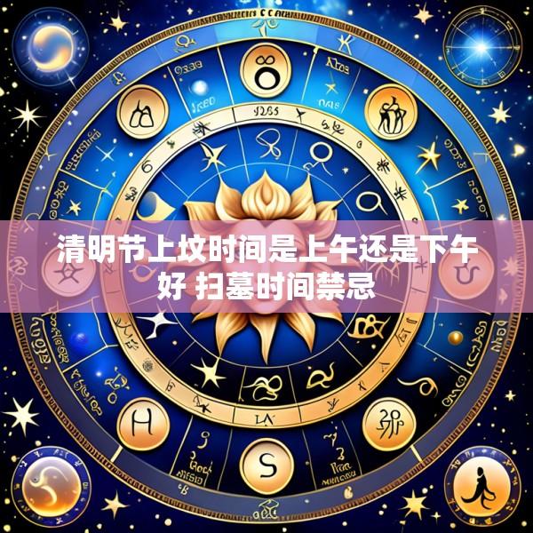 清明节上坟时间是上午还是下午好 扫墓时间禁忌
