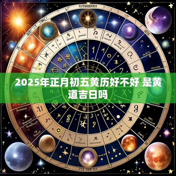 2025年正月初五黄历好不好 是黄道吉日吗