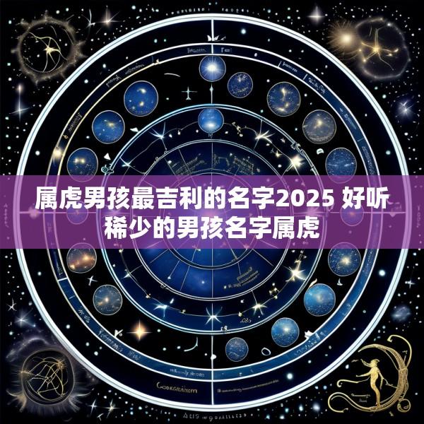 属虎男孩最吉利的名字2025 好听稀少的男孩名字属虎