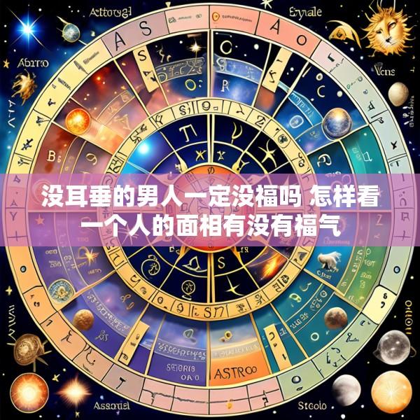 没耳垂的男人一定没福吗 怎样看一个人的面相有没有福气