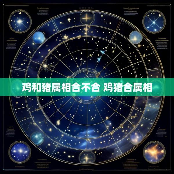鸡和猪属相合不合 鸡猪合属相