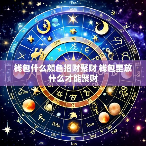 钱包什么颜色招财聚财 钱包里放什么才能聚财