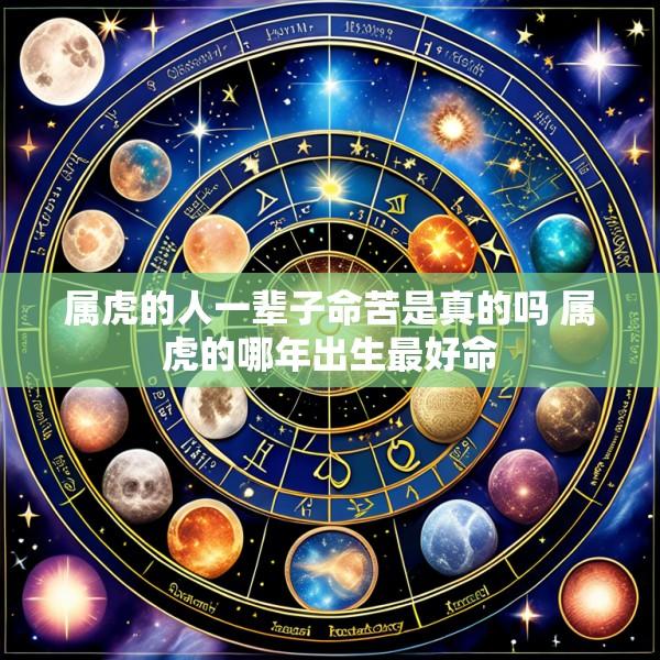 属虎的人一辈子命苦是真的吗 属虎的哪年出生最好命