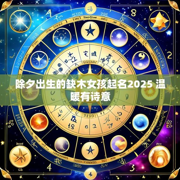 除夕出生的缺木女孩起名2025 温暖有诗意