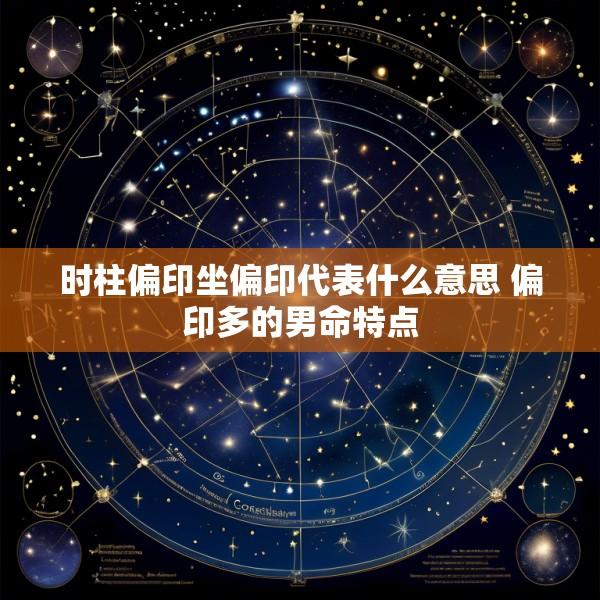 时柱偏印坐偏印代表什么意思 偏印多的男命特点