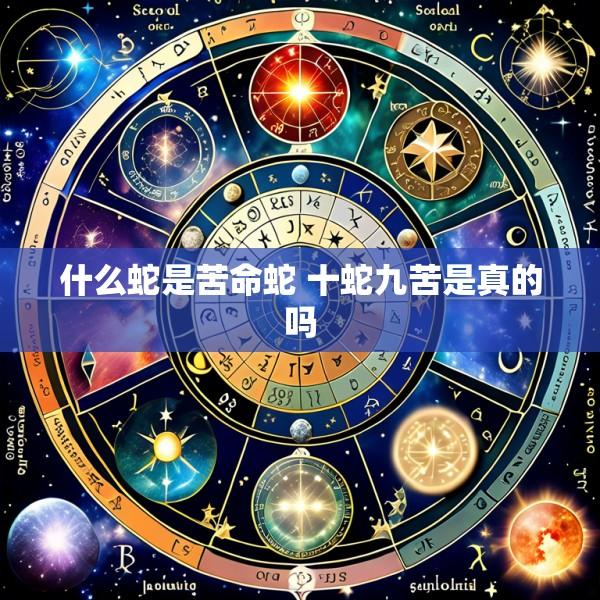 什么蛇是苦命蛇 十蛇九苦是真的吗