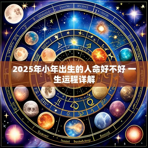 2025年小年出生的人命好不好 一生运程详解
