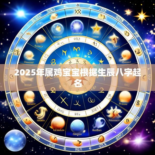 2025年属鸡宝宝根据生辰八字起名