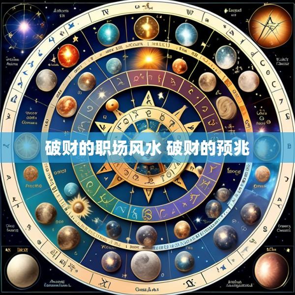 破财的职场风水 破财的预兆