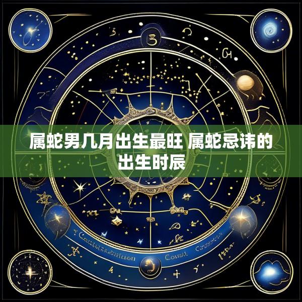 属蛇男几月出生最旺 属蛇忌讳的出生时辰
