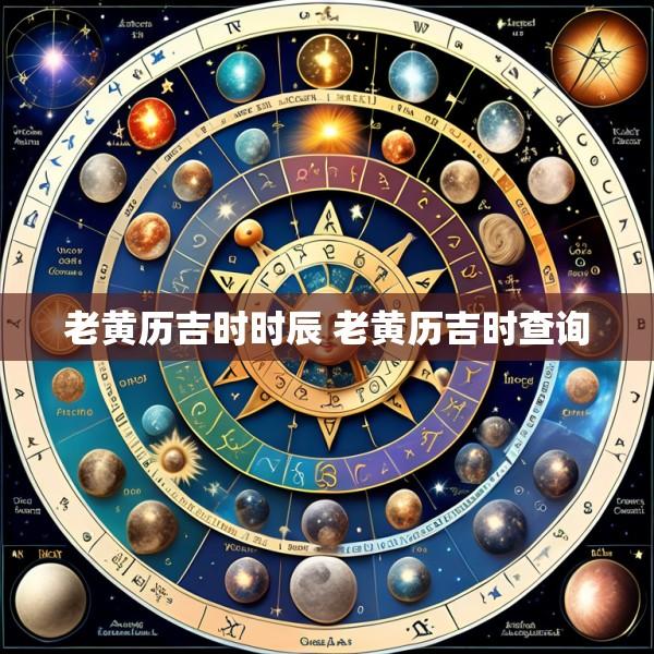 老黄历吉时时辰 老黄历吉时查询