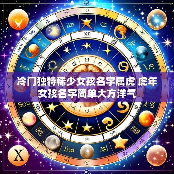 冷门独特稀少女孩名字属虎 虎年女孩名字简单大方洋气