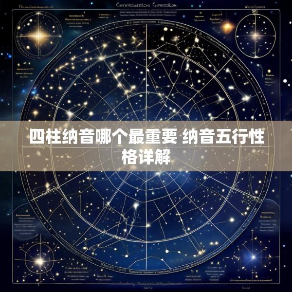 四柱纳音哪个最重要 纳音五行性格详解