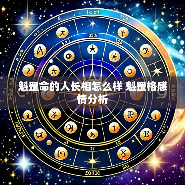魁罡命的人长相怎么样 魁罡格感情分析