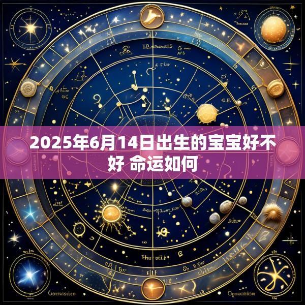 2025年6月14日出生的宝宝好不好 命运如何