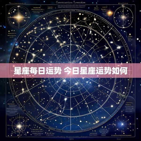 星座每日运势 今日星座运势如何