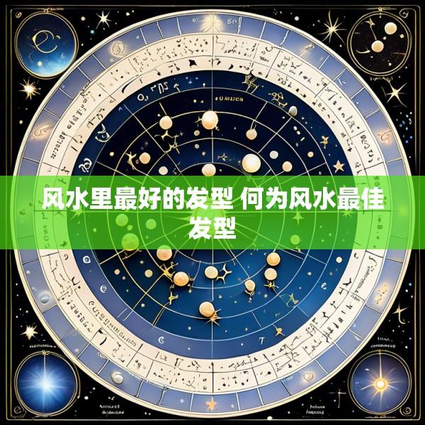 风水里最好的发型 何为风水最佳发型