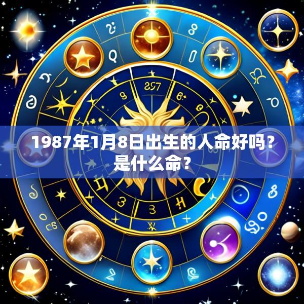1987年1月8日出生的人命好吗？是什么命？