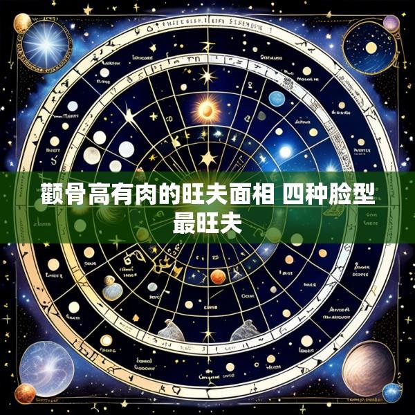 颧骨高有肉的旺夫面相 四种脸型最旺夫