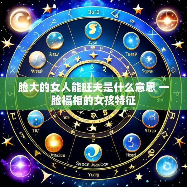 脸大的女人能旺夫是什么意思 一脸福相的女孩特征