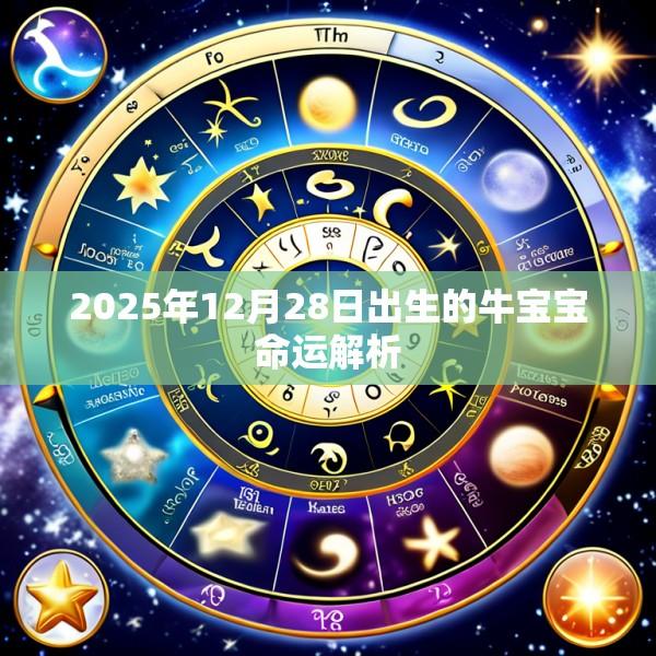2025年12月28日出生的牛宝宝命运解析