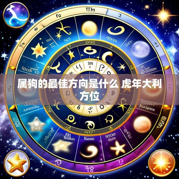 属狗的最佳方向是什么 虎年大利方位