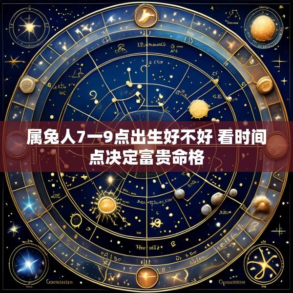 属兔人7一9点出生好不好 看时间点决定富贵命格
