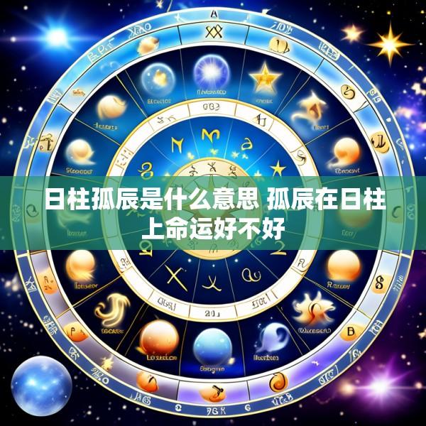 日柱孤辰是什么意思 孤辰在日柱上命运好不好
