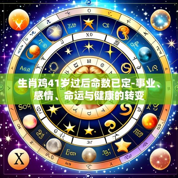 生肖鸡41岁过后命数已定-事业、感情、命运与健康的转变
