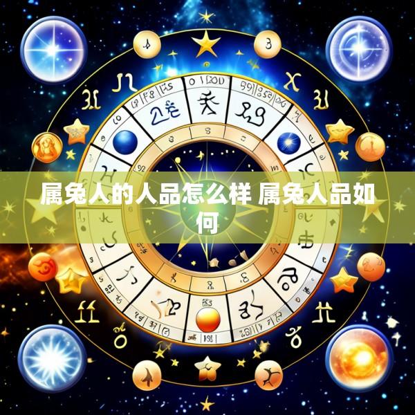 属兔人的人品怎么样 属兔人品如何