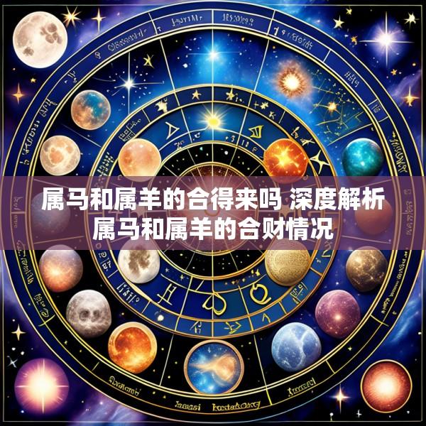 属马和属羊的合得来吗 深度解析属马和属羊的合财情况