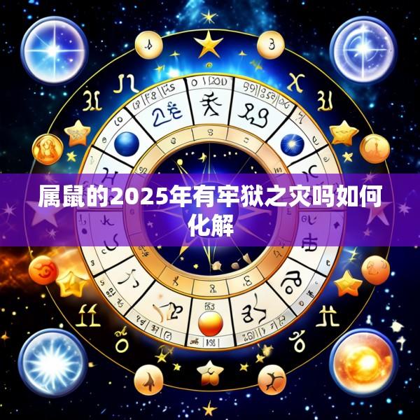属鼠的2025年有牢狱之灾吗如何化解