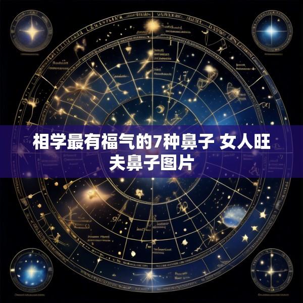 相学最有福气的7种鼻子 女人旺夫鼻子图片