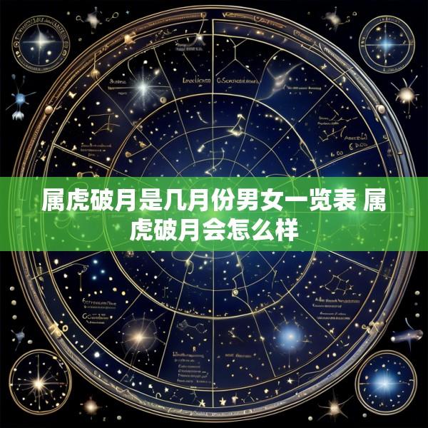 属虎破月是几月份男女一览表 属虎破月会怎么样