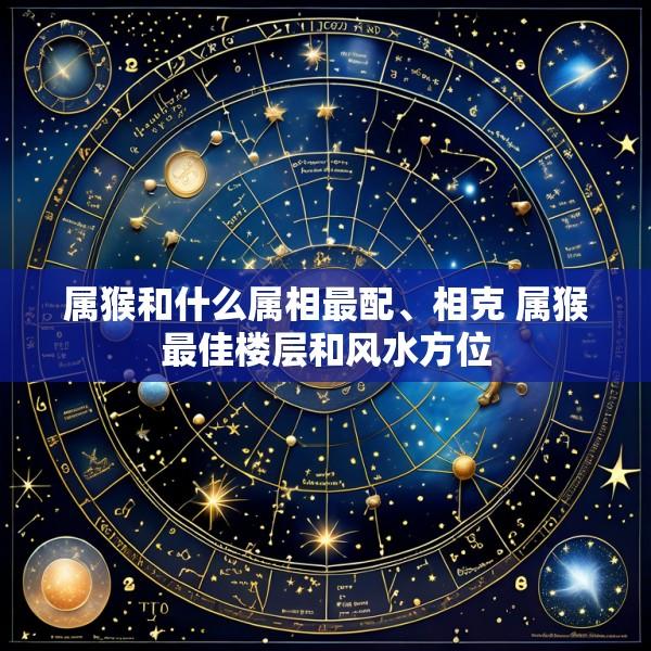 属猴和什么属相最配、相克 属猴最佳楼层和风水方位