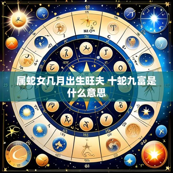 属蛇女几月出生旺夫 十蛇九富是什么意思