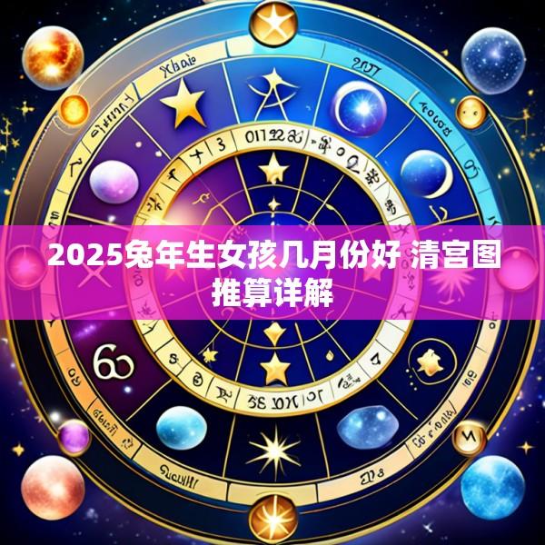 2025兔年生女孩几月份好 清宫图推算详解