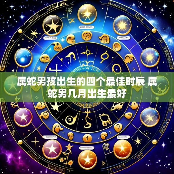 属蛇男孩出生的四个最佳时辰 属蛇男几月出生最好