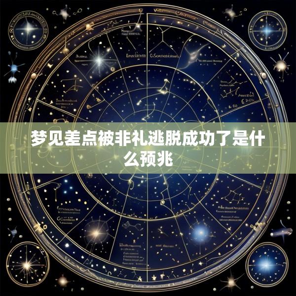 梦见差点被非礼逃脱成功了是什么预兆