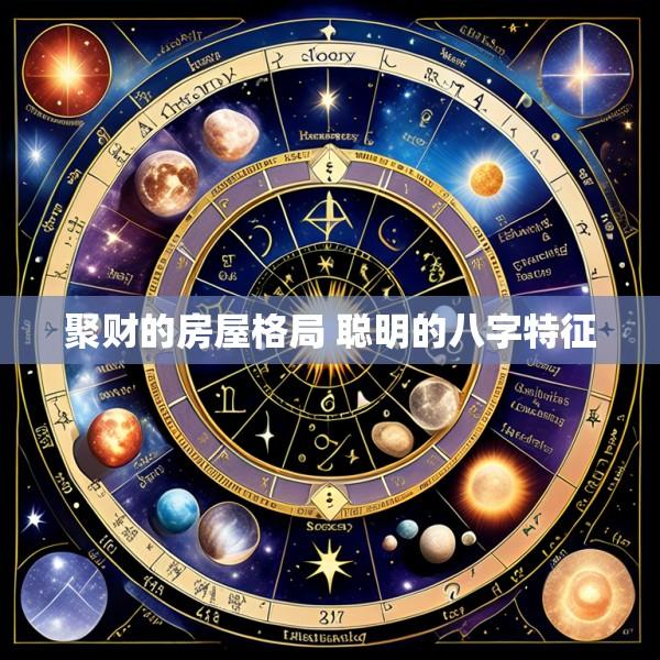 聚财的房屋格局 聪明的八字特征