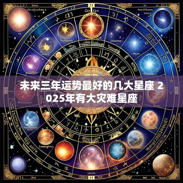 未来三年运势最好的几大星座 2025年有大灾难星座