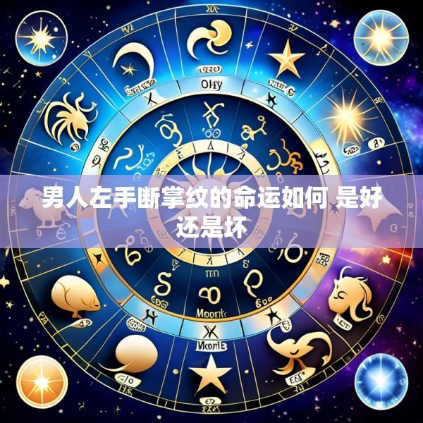 男人左手断掌纹的命运如何 是好还是坏