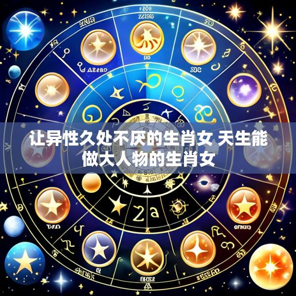 让异性久处不厌的生肖女 天生能做大人物的生肖女