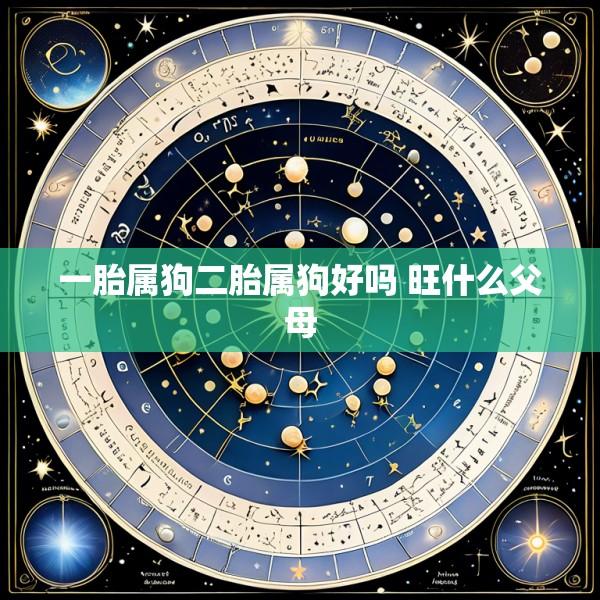 一胎属狗二胎属狗好吗 旺什么父母