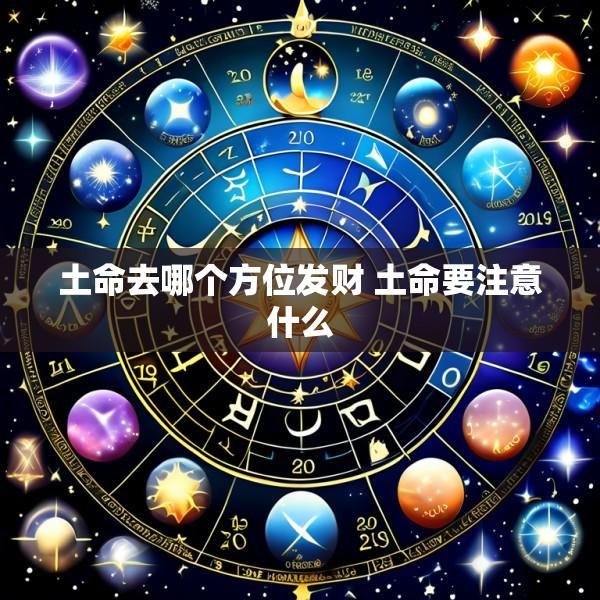 土命去哪个方位发财 土命要注意什么