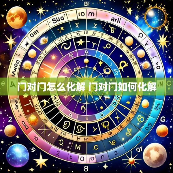 门对门怎么化解 门对门如何化解