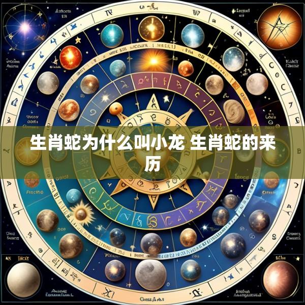 生肖蛇为什么叫小龙 生肖蛇的来历