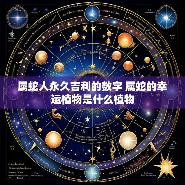 属蛇人永久吉利的数字 属蛇的幸运植物是什么植物