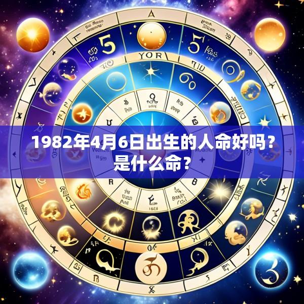 1982年4月6日出生的人命好吗？是什么命？
