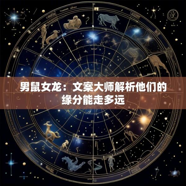 男鼠女龙：文案大师解析他们的缘分能走多远